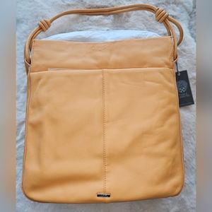 Vince Camuto Nicco Knotted Leather Hobo Bag